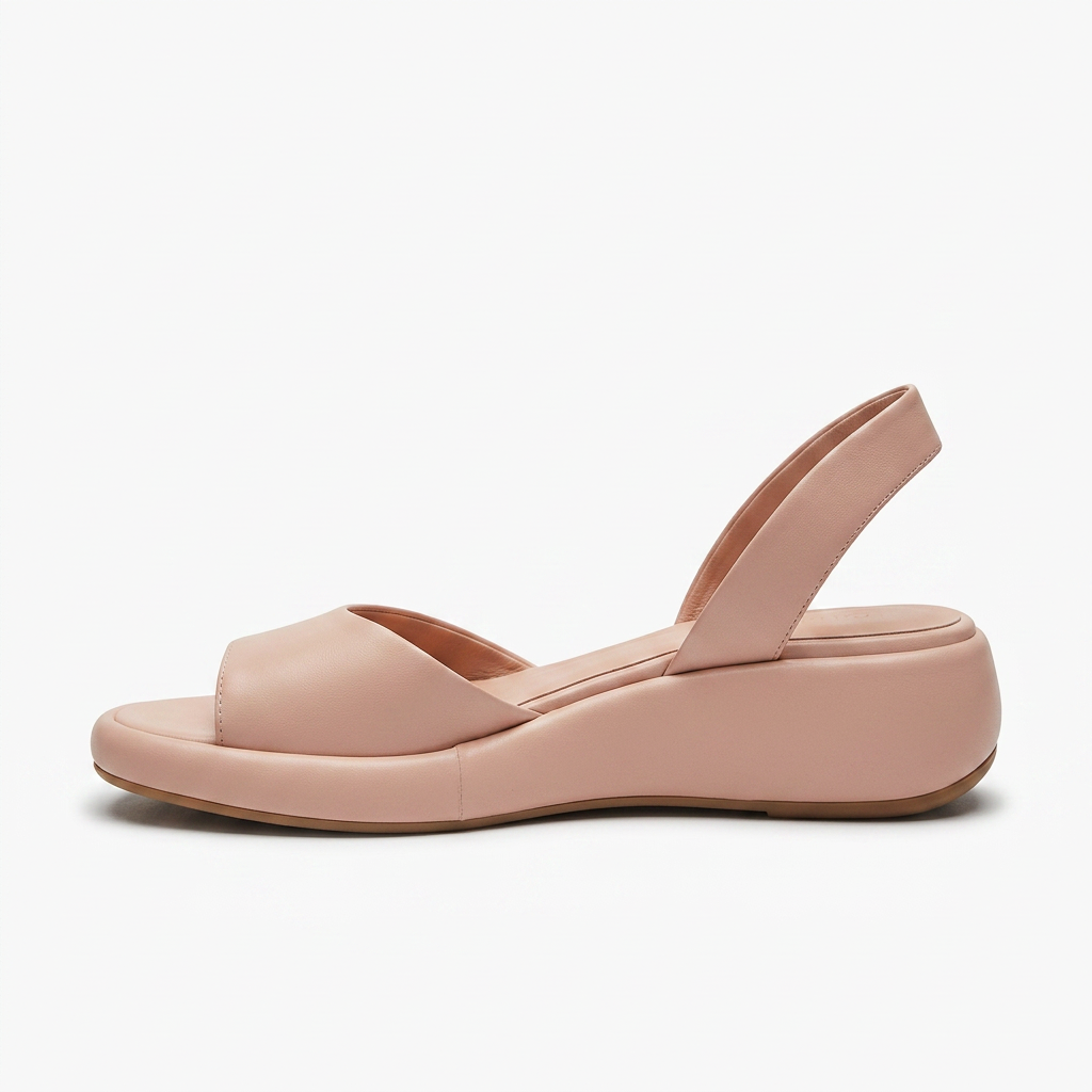 BandForm — Platform Sandal with Wide Strap