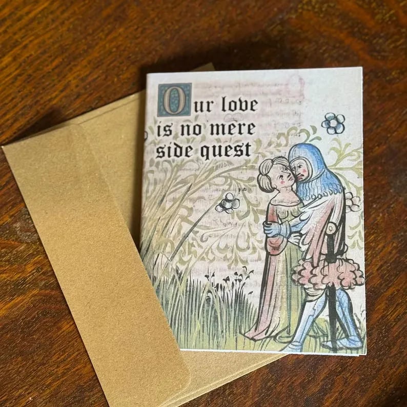 đ„HOT SALE 50% OFF -Medieval Valentine's Cards