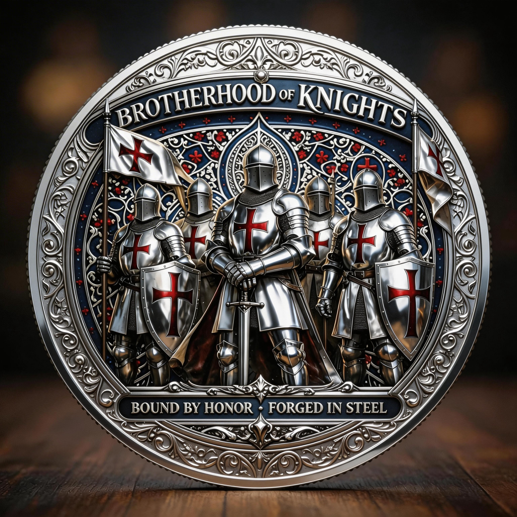 ShieldOath – Honor & Strength Coin