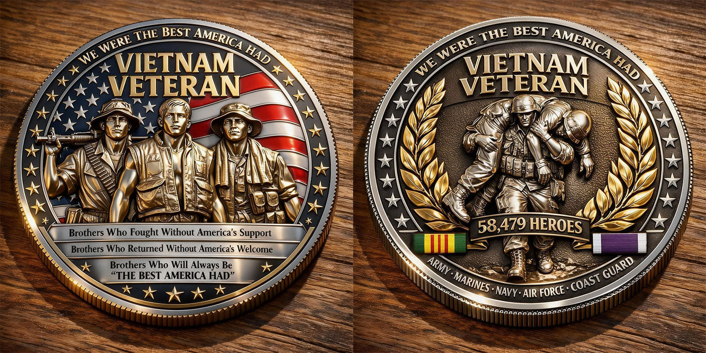 BrotherhoodMint – Vietnam War Remembrance Coin