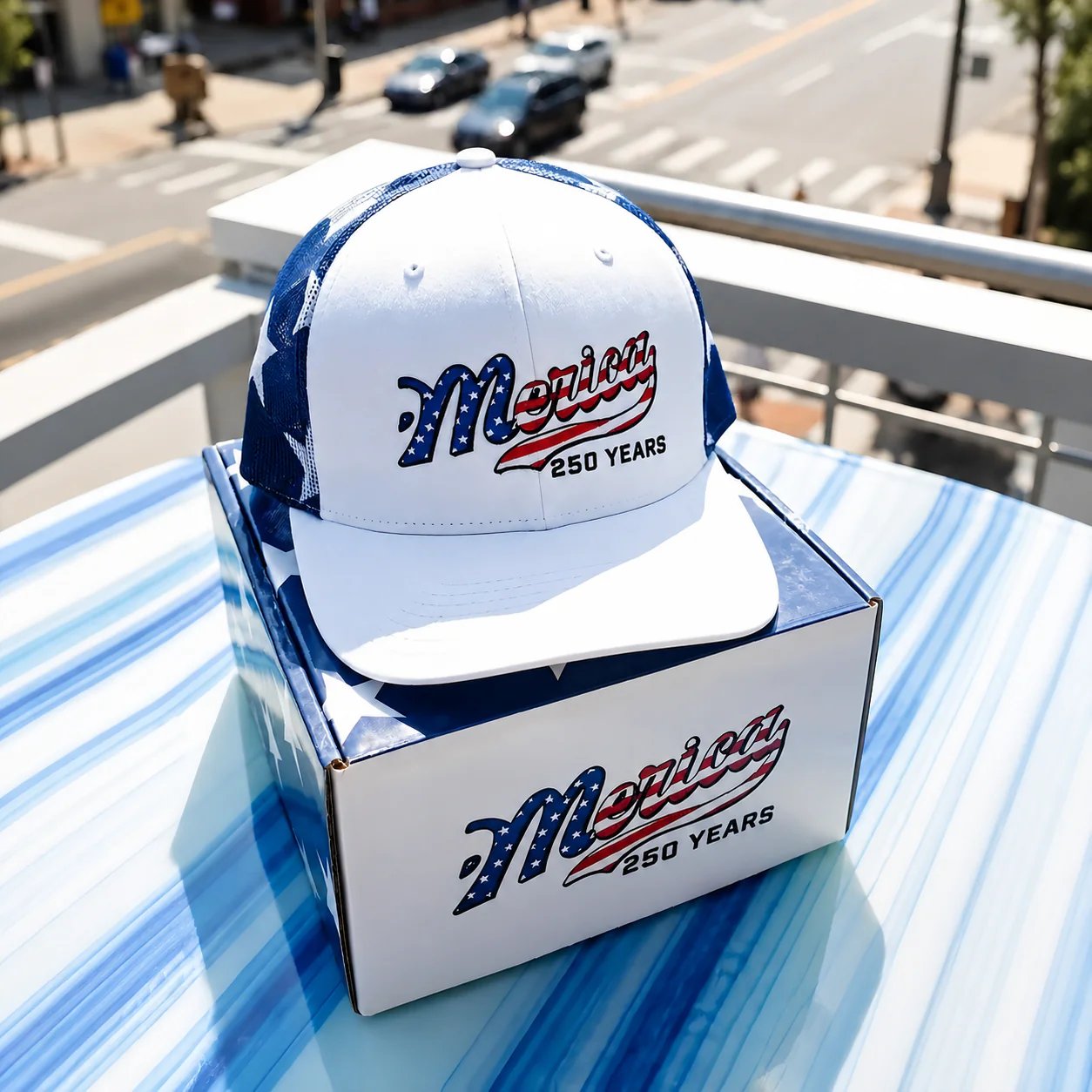MericaForge â Merica 250 Years Embroidered Trucker Hat