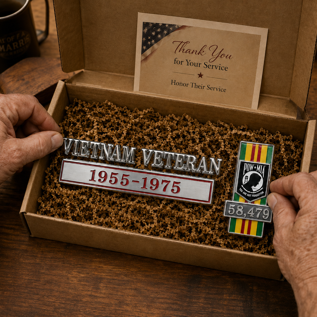 PatriotEmblem – Honor Tribute Metal Badge