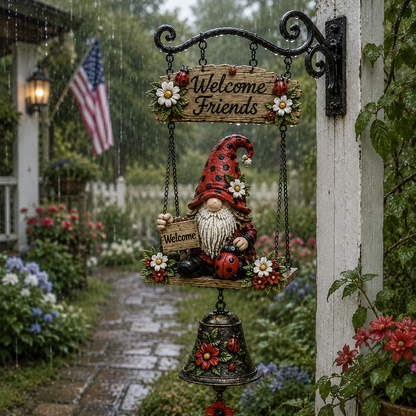 BellGnome – Hanging Garden Gnome Bell Ornament