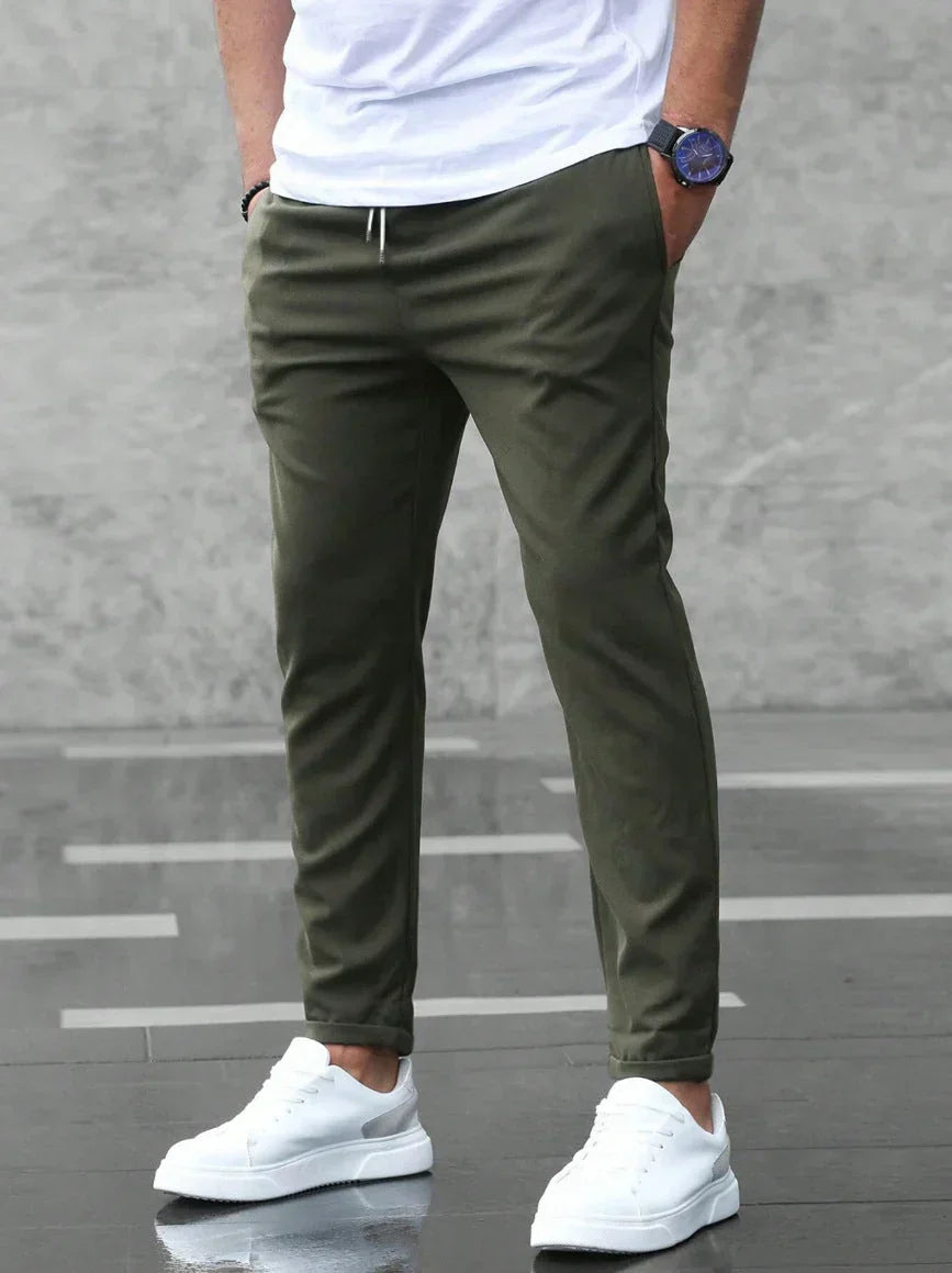 Jonas Lupi™ • Slim-Fit Casual Pants for Modern Men