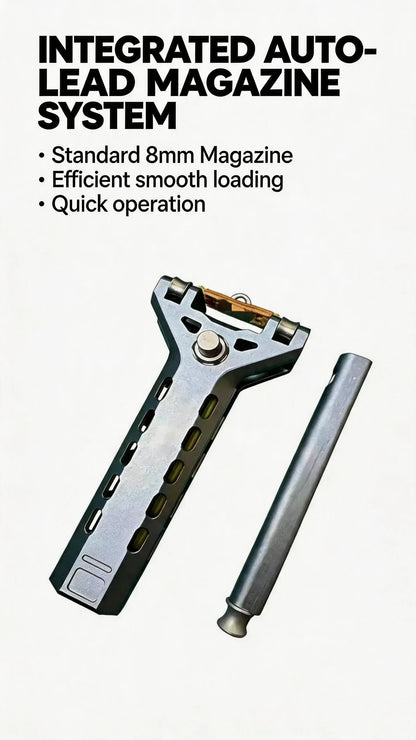 SwiftStrike – Auto Magazine Slingshot Launcher