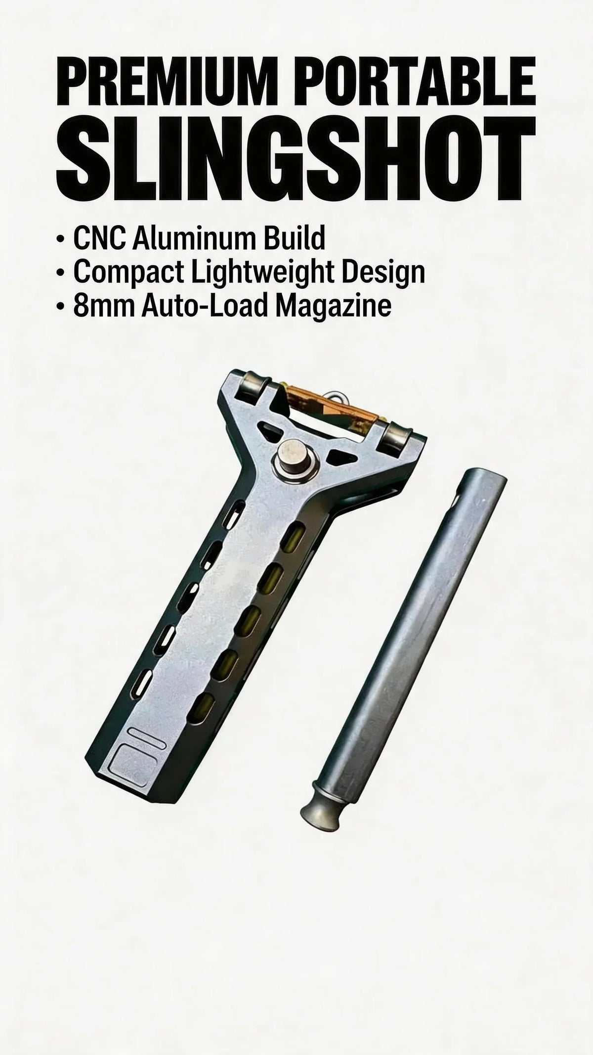 SwiftStrike – Auto Magazine Slingshot Launcher