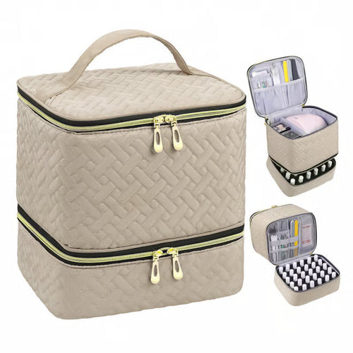 BeautyVault – Double Layer Nail Supplies Bag