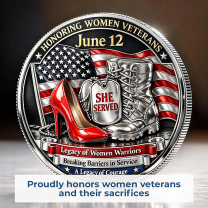 ValorHer Legacy Coin – Commemorative Edition