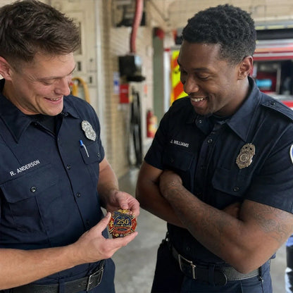 ValorShield – 250 Years Fire Service Badge