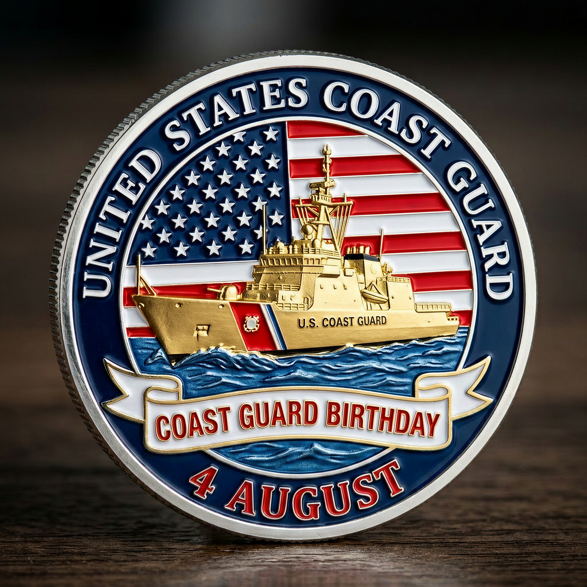PatriotWave – Coast Guard Heritage Keepsake Coin