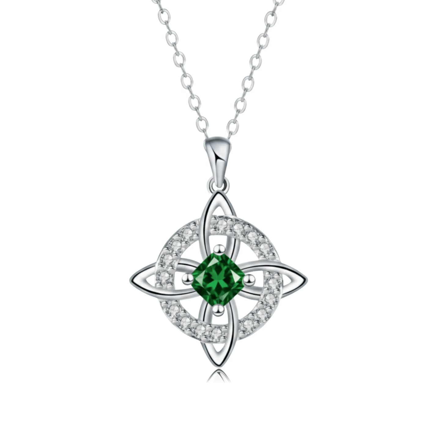 Hecatea – Witch’s Knot Birthstone Necklace