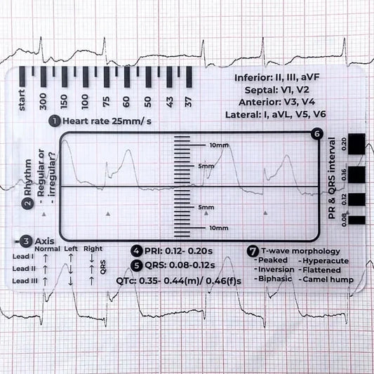 MediTrack – Professional ECG Assessment Pocket Guide