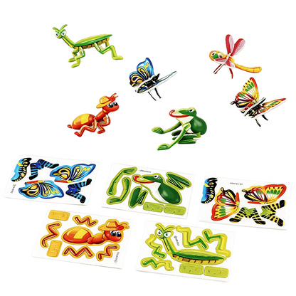 BugBuild – 3D Creative Insect Paper Jigsaw Puzzle