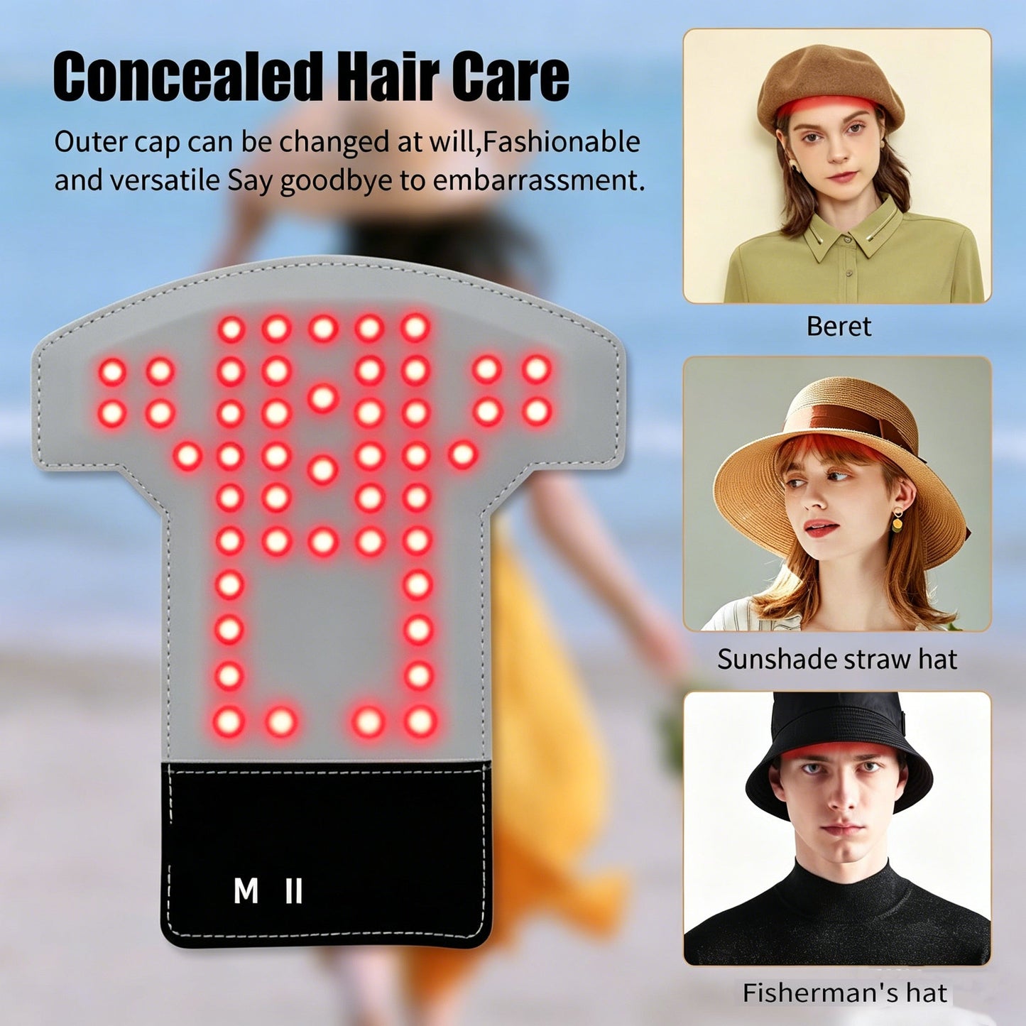 HairLuxe – Multi Mode Hair Wellness Cap