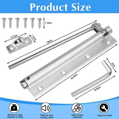 HingeGuard – Automatic Door Self-Closing Hinge