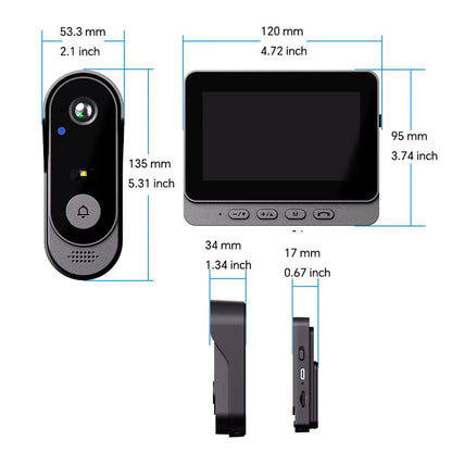 DoorGuard Pro – Smart Video Intercom Door Viewer