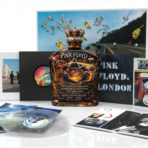 Pink Floyd – “Wish You Were Here” 50th Anniversary Collector’s Whiskey Bottle