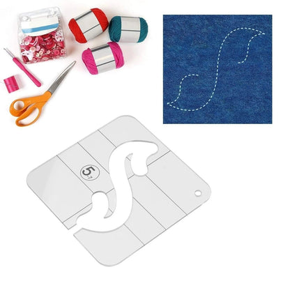 StitchGuide – Free Motion Garment Ruler Set