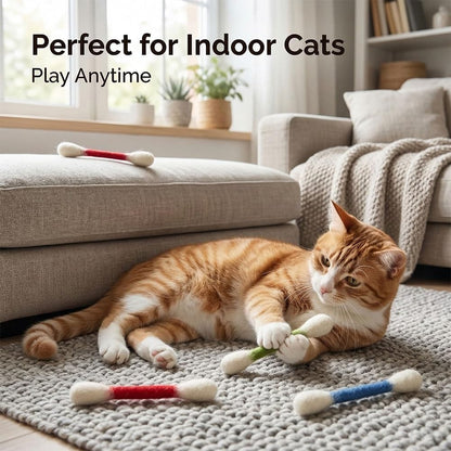 CatJoy Max – Swabs Large Size Cat Toys with Catnip