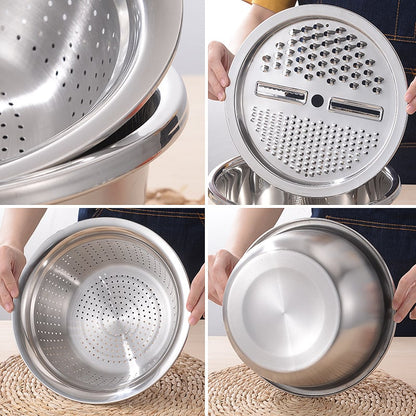 EcoChef - Durable Stainless Steel Multi-Purpose Bowl