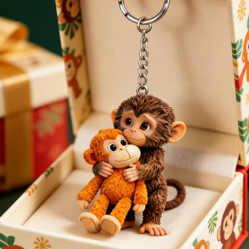 CuddleMonkey – Daily Comfort Keychain