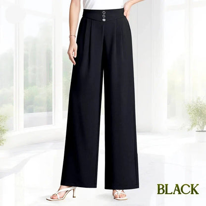 SoftStride – Elegant Wide-Leg Pants