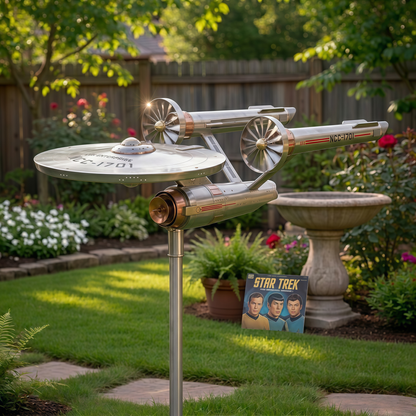 🔥🔥New Year 70% Off--Star Trek USS Enterprise NCC-1701 Garden Wind Spinner
