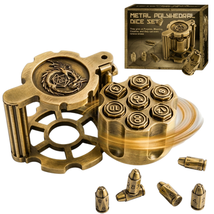 SteelCrit – Precision Balanced Metal Dice