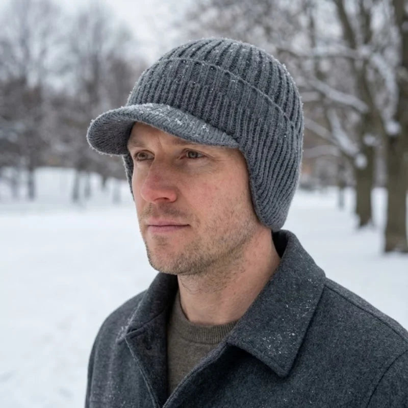FjordWarm™ • Thermal winter beanie with ear protection