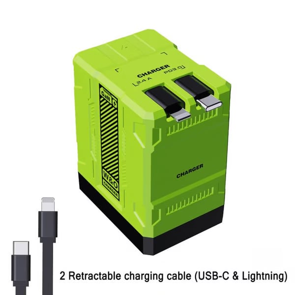 SnapCharge Pro – Tangle-Free Fast Power Hub