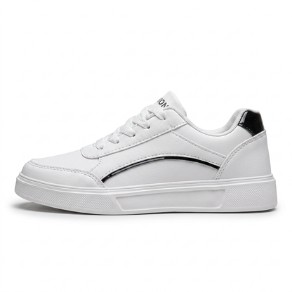 Stella — Platform Sneaker with Metallic Accents