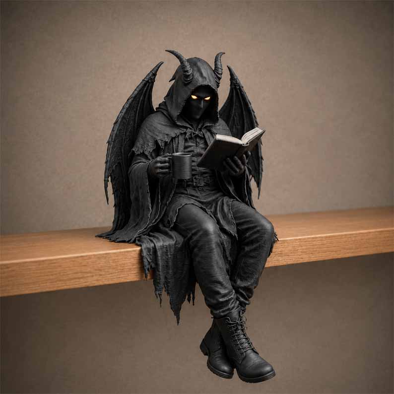 ShelfReaper – "My Happy Place" Gothic Figure