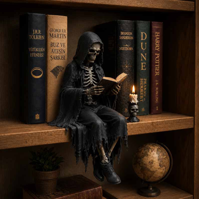 ShelfReaper – "My Happy Place" Gothic Figure