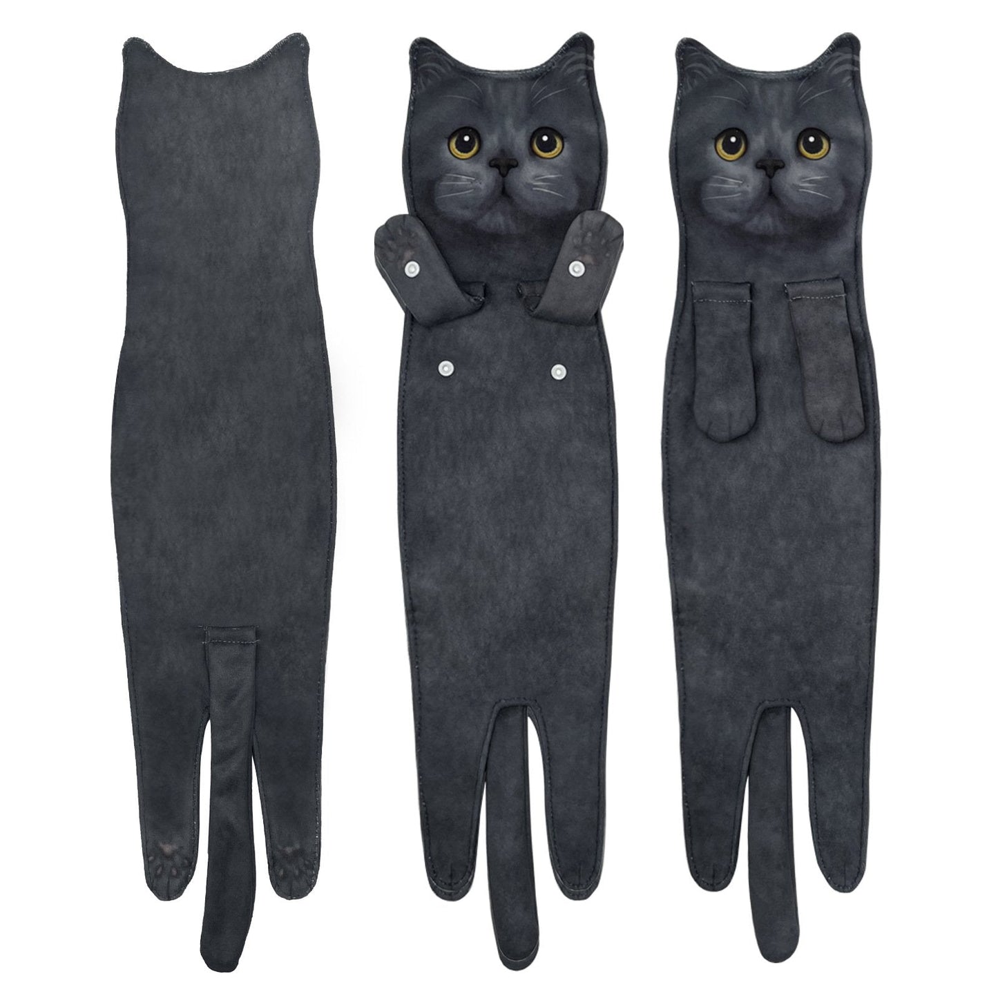 PurrSoft – Cute Cat Microfiber Hand Towel