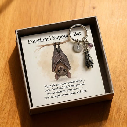SoulWing – Motivational Bat Charm Keychain