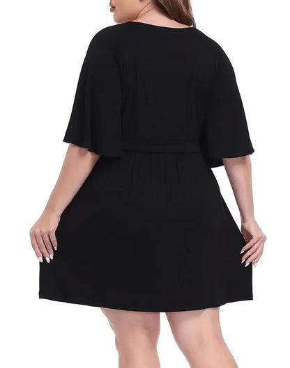CurvaBelle – Plus Size Romper Dress