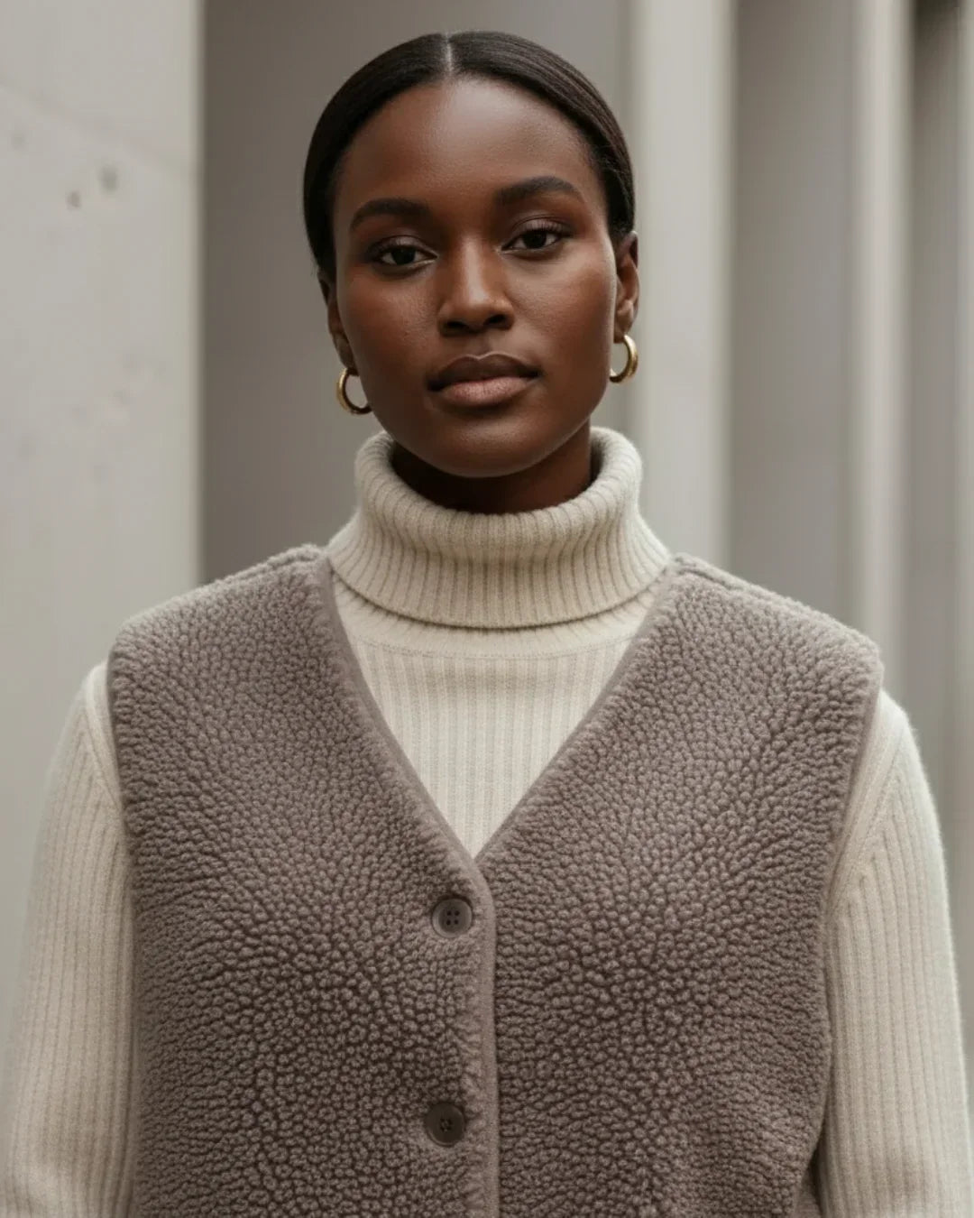 Solene™ – Parisian Wool Cardigan for Effortless Elegance