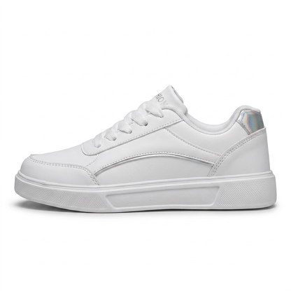 Stella — Platform Sneaker with Metallic Accents