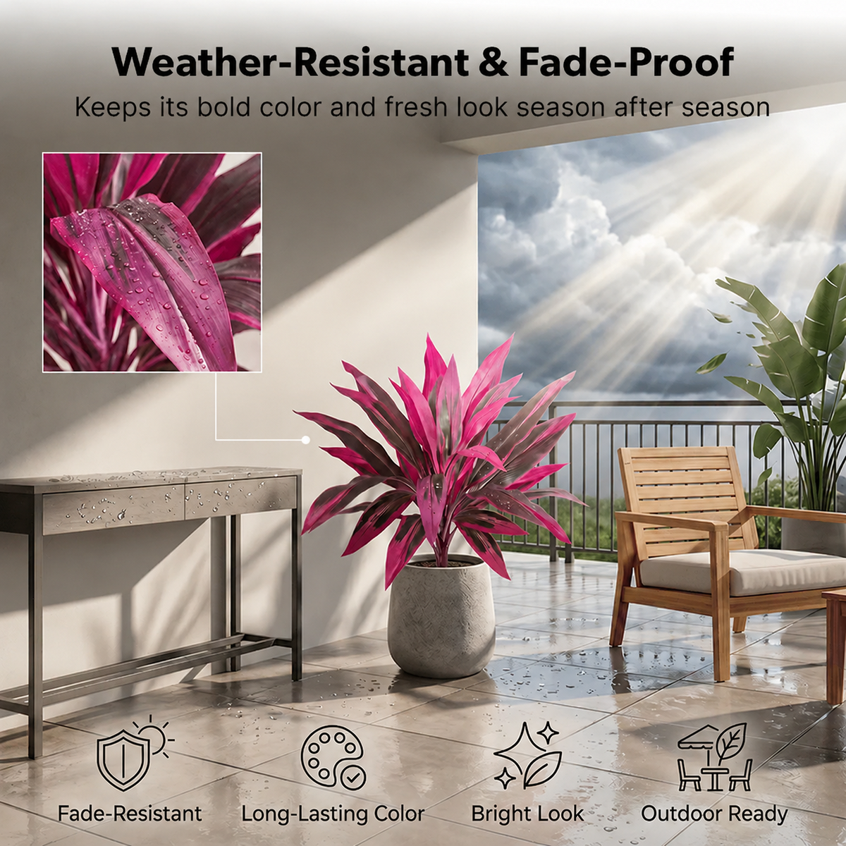 UrbanJungle – Artificial Tropical Plant Duo Set