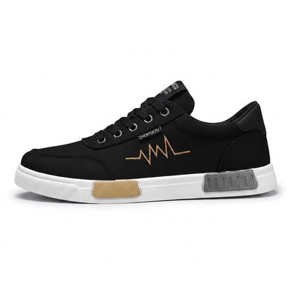 Pulseway — Canvas Sneaker with Heartbeat Detail