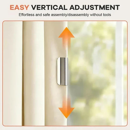 CurtainSnap – No-Drill Magnetic Curtain Holders