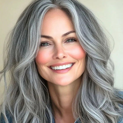 VolumeGrace – Seamless Wavy Hair Topper Extension