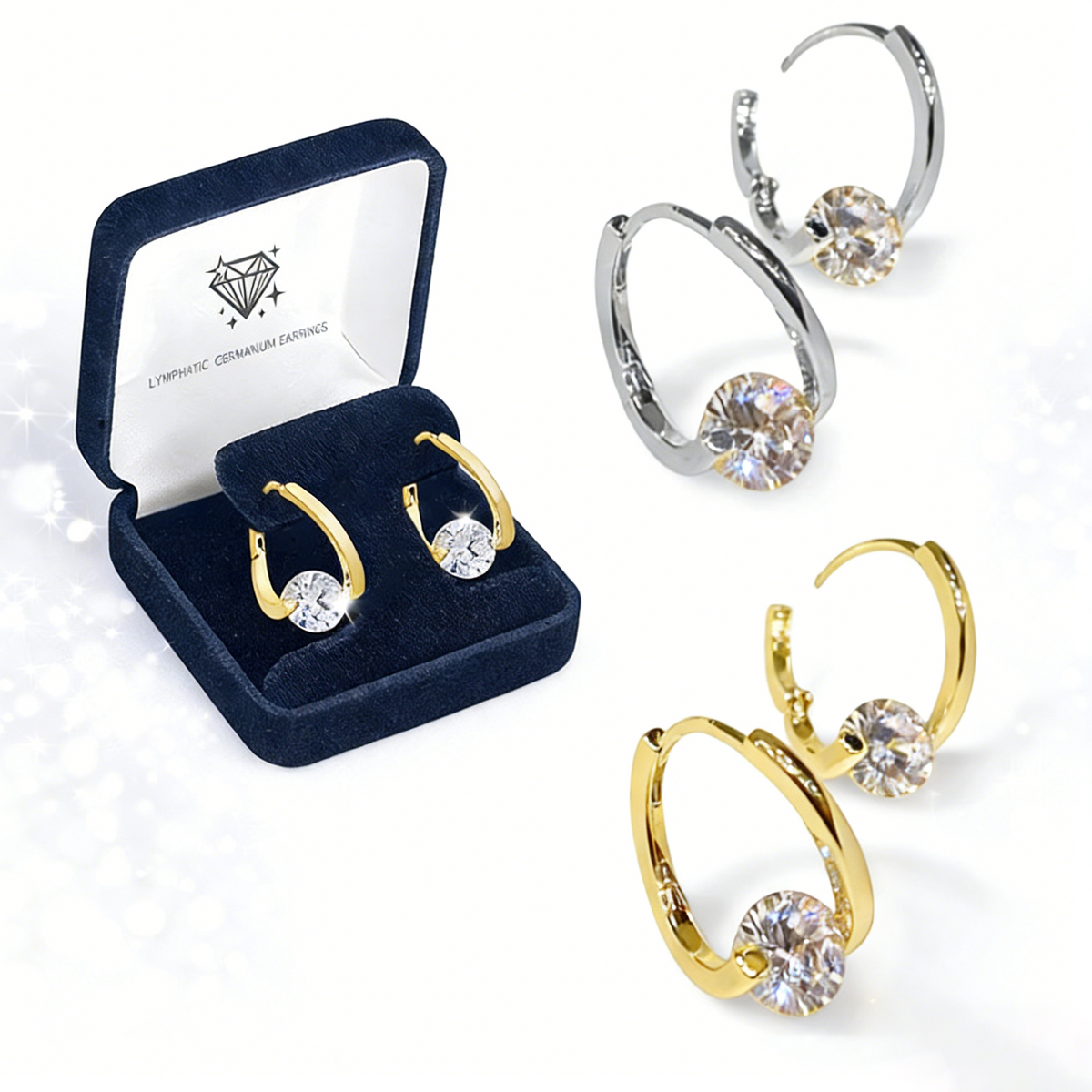 Healuxe – Magnetic Germanium Earrings for Wellness