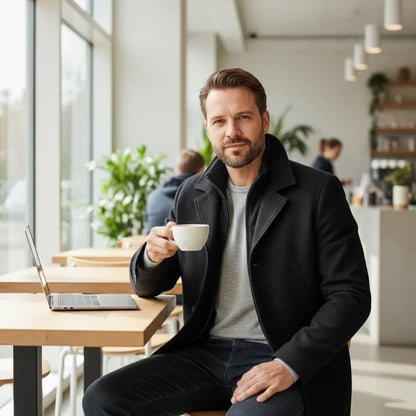 Peaky™ – Two-Piece Men’s Coat for Style and Warmth