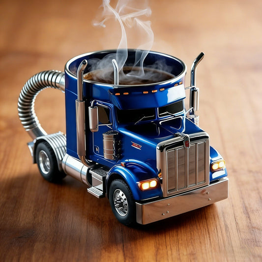 Durable Semi-Truck Shaped Coffee Mug