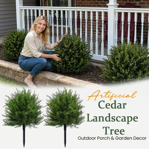 EcoCharm Cedar – Lifelike Landscape Tree