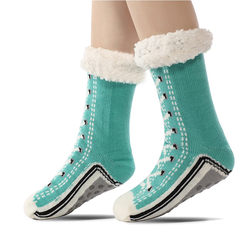 ToastyToes - Non-Slip Fleece Slipper Socks