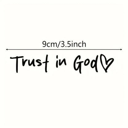 DivineRide – God Car Rearview Mirror Sticker