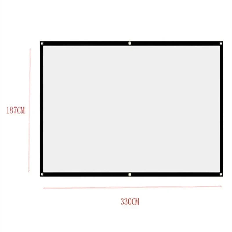 CinemaView – HD Matte White Projection Screen
