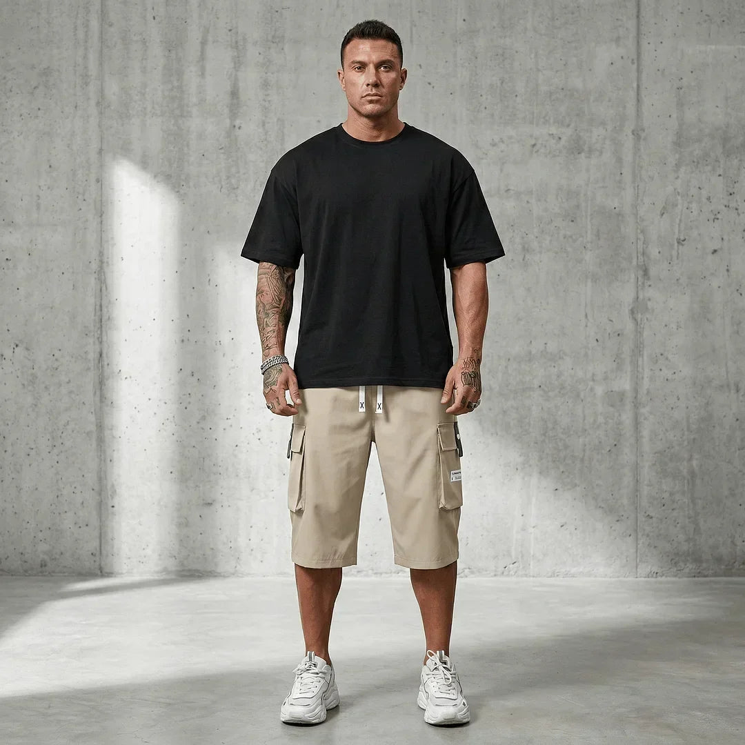 UrbanFlex – Cargo 3/4 Shorts Street Utility Comfort